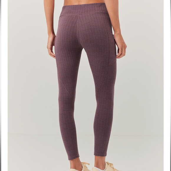 Pact Organic Purefit Jacquard Pocket Legging - Picture 4 of 13